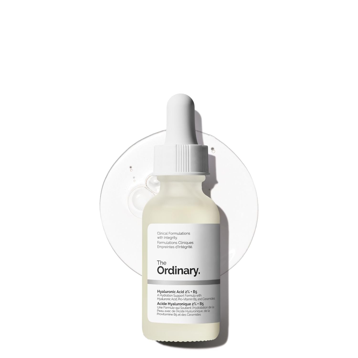 The Ordinary Hyaluronic Acid 2% + B5 (with Ceramides), Multi-Depth Hydration Serum for Plumper, Smoother & Hydrated Skin