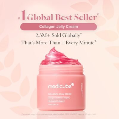 Alternative view of Medicube Collagen Jelly Cream - Niacinamide & Freeze-Dried Hydrolyzed Collagen for 24h Glow & Lifted Look