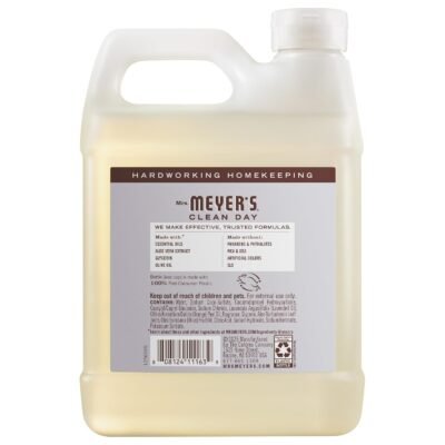 Alternative view of Mrs. Meyer's Clean Day Liquid Hand Soap Refill - Aromatherapeutic Formula with Olive Oil & Aloe Vera