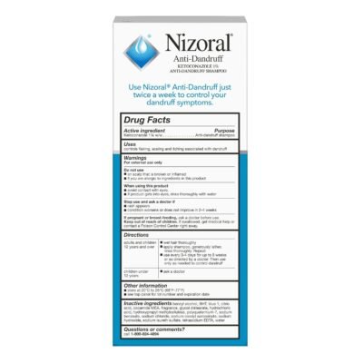 Alternative view of Nizoral Anti-Dandruff Shampoo with 1% Ketoconazole - Clinically Proven Scalp Treatment