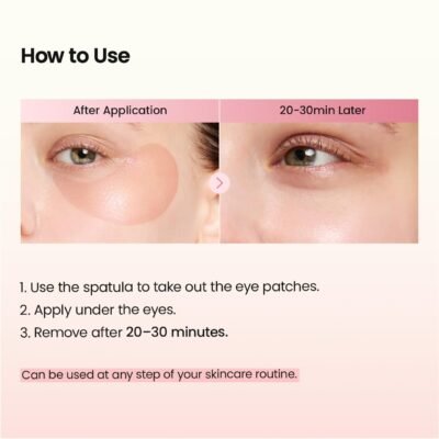 BIODANCE Hydrogel Eye Patches for Under Eye, Collagen Peptide Anti-Wrinkle & Fine Lines Patches - Image 6