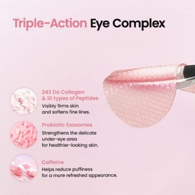 BIODANCE Hydrogel Eye Patches for Under Eye, Collagen Peptide Anti-Wrinkle & Fine Lines Patches - Image 7