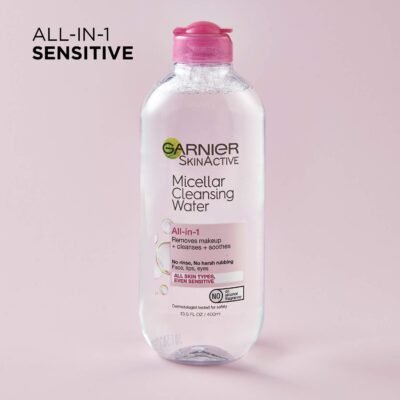 Garnier SkinActive Micellar Cleansing Water, Hydrating Facial Cleanser & Makeup Remover - Image 11