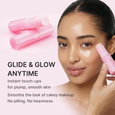 medicube PDRN Pink Collagen Volume Multi Balm Stick, Plumping & Radiance Line Care for Face & Body - Image 6