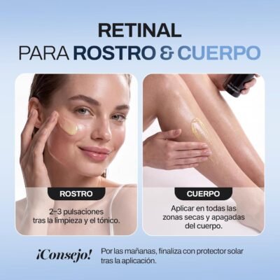 MEDITHERAPY Retinal Skin Booster Serum with Retinaldehyde, Niacinamide & Cica, Korean Hydrating Face & Body Serum for Dull & Uneven Skin - Image 7