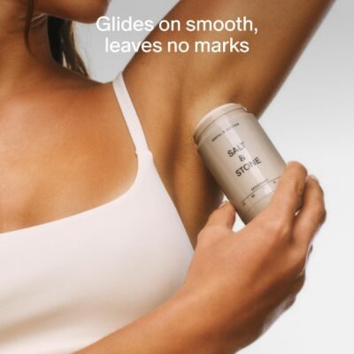 Salt & Stone Natural Aluminum-Free Deodorant for Women & Men, 48-Hour Extra Strength Odor Protection - Image 3