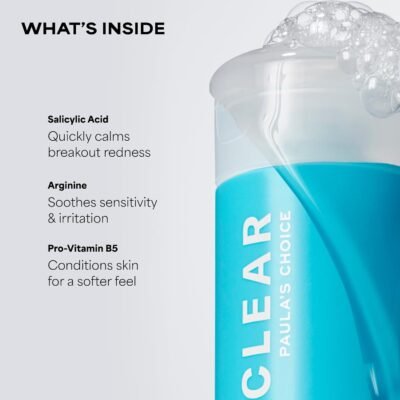 Alternative view of Paula's Choice CLEAR Pore Normalizing Acne Facial Cleanser, Salicylic Acid Face Wash for Clogged Pores, Redness & Blackhead-Prone Skin