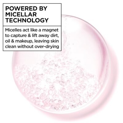 Garnier SkinActive Micellar Cleansing Water, Hydrating Facial Cleanser & Makeup Remover - Image 7