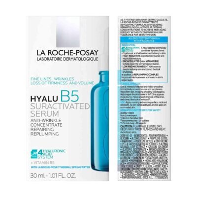 La Roche-Posay Hyalu B5 Pure Hyaluronic Acid Anti-Aging Serum for Face with Vitamin B5 & Madecassoside, Plumping & Hydrating Serum for Sensitive Skin - Image 10