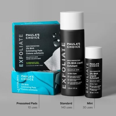 Paula's Choice SKIN PERFECTING 2% BHA Liquid Exfoliant, Gentle Salicylic Acid Facial Exfoliator for Blackheads, Enlarged Pores & Fine Lines - Image 11