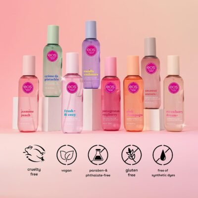 eos Cashmere Body Mist - Vanilla Cashmere, Hydrating Body Spray with Hyaluronic Acid for Women - Image 5