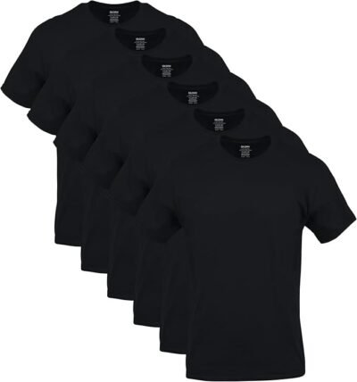 Gildan Men's Crew T-Shirts Multipack, Style G1100, 100% Cotton Moisture-Wicking Tagless Basic Tees - Image 6